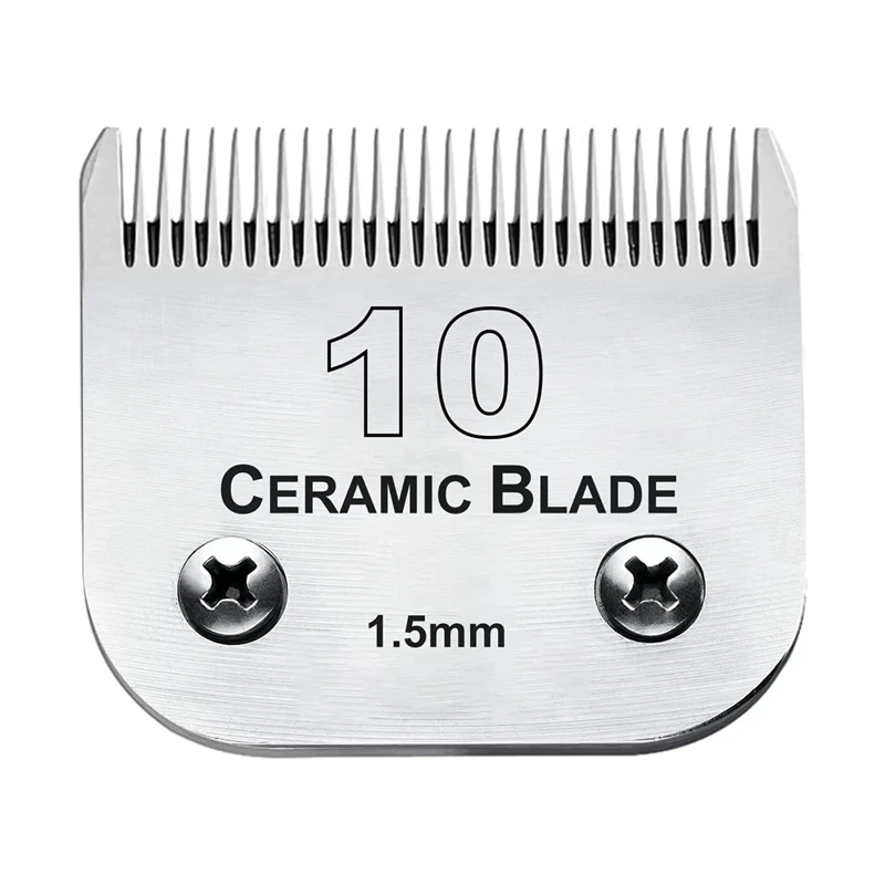 Hair Clipper Ceramic Blade Replacement - 10/15/30/40/4FC/5FC/7FC/3-3/4FC شفرة سيراميك لتشذيب الشعر لـ