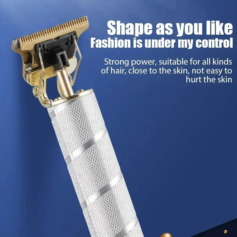 Zero Gapped T Blade Hair Trimmer - ماكينة حلاقة الشعر T9 للرجال، قابلة