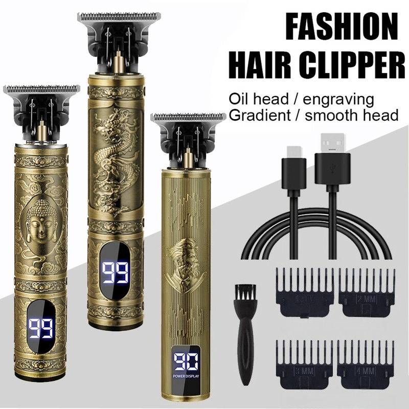Zero Gapped T Blade Hair Trimmer - ماكينة حلاقة الشعر T9 بشفرة حادة