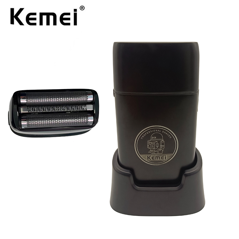 Foil Shaver Cordless Electric Bald Head - Kemei Pro ماكينة حلاقة ثلاثية الرقائق