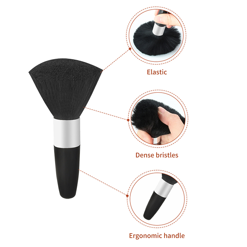 Neck Duster Brush Barber Salon - فرشاة تنظيف شعر الرقبة والوجه ناعمة