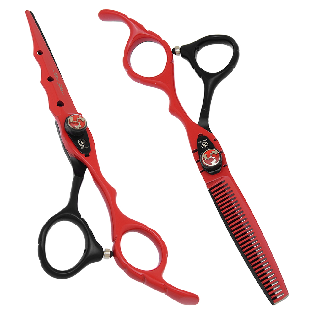 Hair Cutting Scissors Shears Set 6 Inch - مجموعة مقصات شعر احترافية للصالونات مقاس