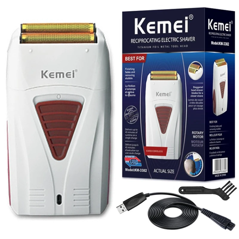 Foil Shaver Cordless Electric Bald Head - ماكينة حلاقة كهربائية قابلة لإعادة الشحن