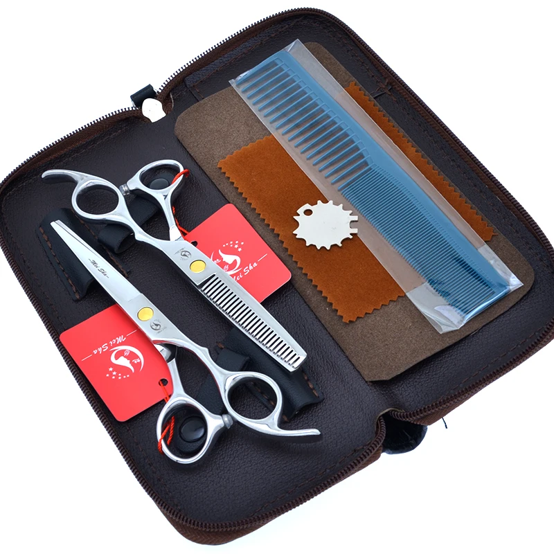 Hair Cutting Scissors Shears Set 6 Inch - مجموعة مقصات شعر 6.0 بوصة للصالونات،