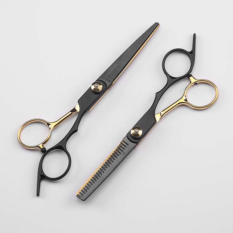 مجموعة مقصات قص الشعر القابلة  - مراجعة Hair Cutting Scissors Shears Set 6 Inch وسعره