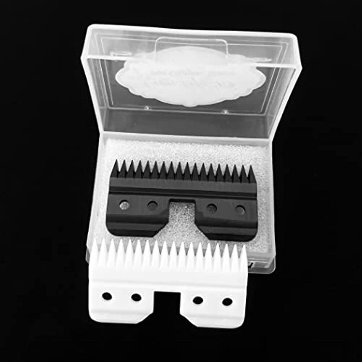 قطعتان من شفرات ماكينة قص الأس - مراجعة Hair Clipper Ceramic Blade Replacement وسعره