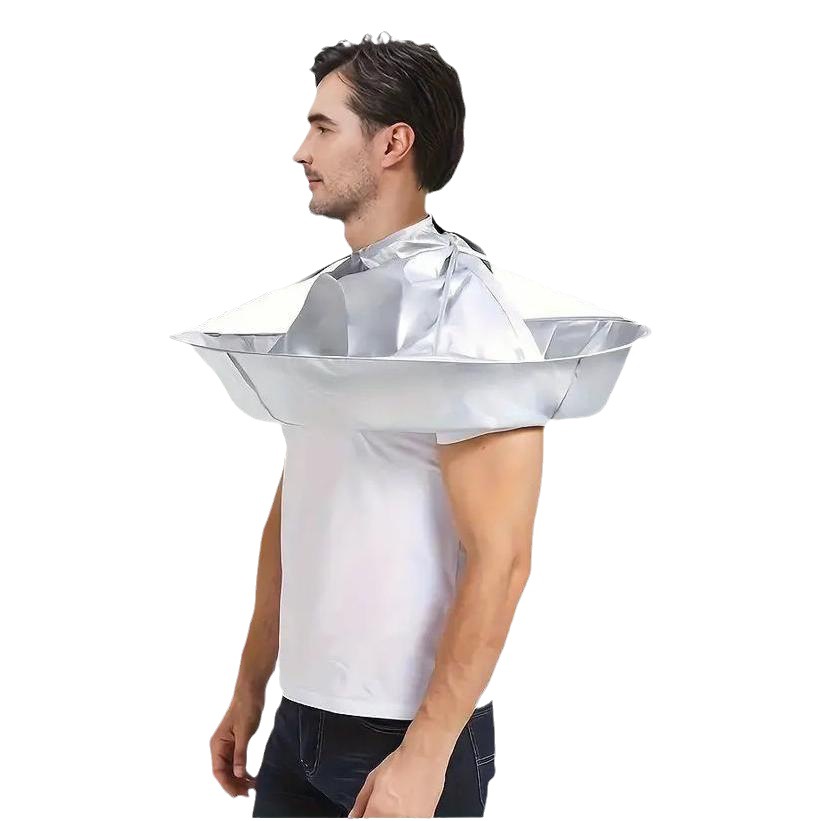 عباءة قص الشعر بتصميم مظلة قاب - مراجعة Barber Cape Waterproof Hair Cutting وسعره