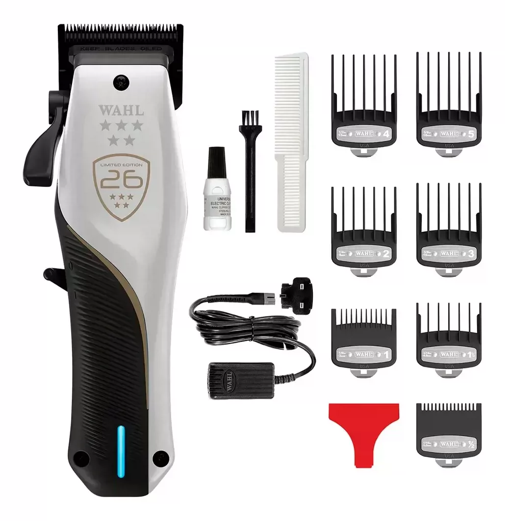 مجموعة ماكينة حلاقة الشعر والش - مراجعة Cordless Hair Clippers Professional Barber وسعره