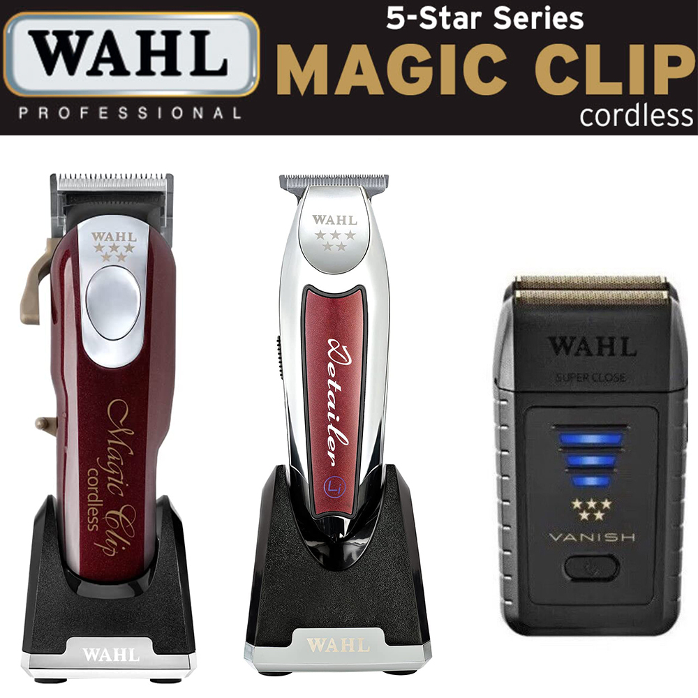 مجموعة ماكينة حلاقة الشعر والش - مراجعة Cordless Hair Clippers Professional Barber وسعره