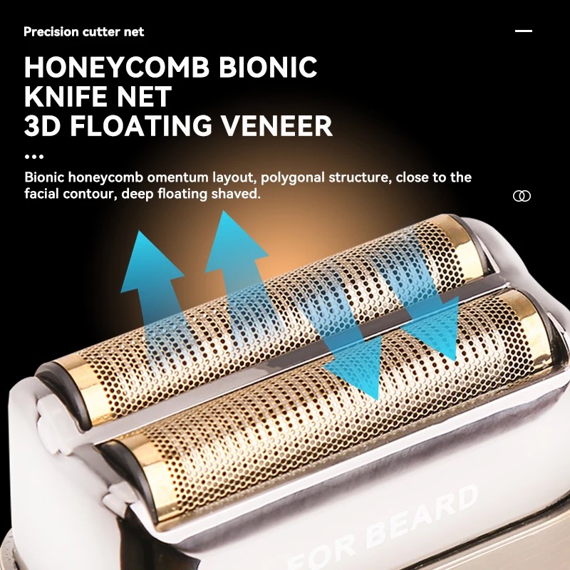 كيمي-ماكينة حلاقة فويل احترافي - مراجعة Foil Shaver Cordless Electric Bald Head وسعره