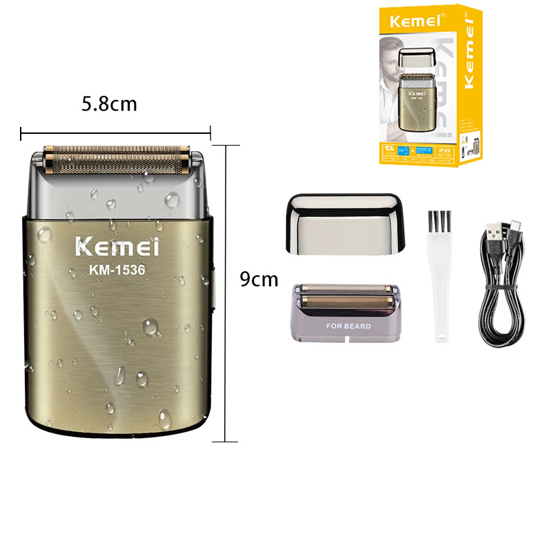 كيمي-ماكينة حلاقة فويل احترافي - مراجعة Foil Shaver Cordless Electric Bald Head وسعره