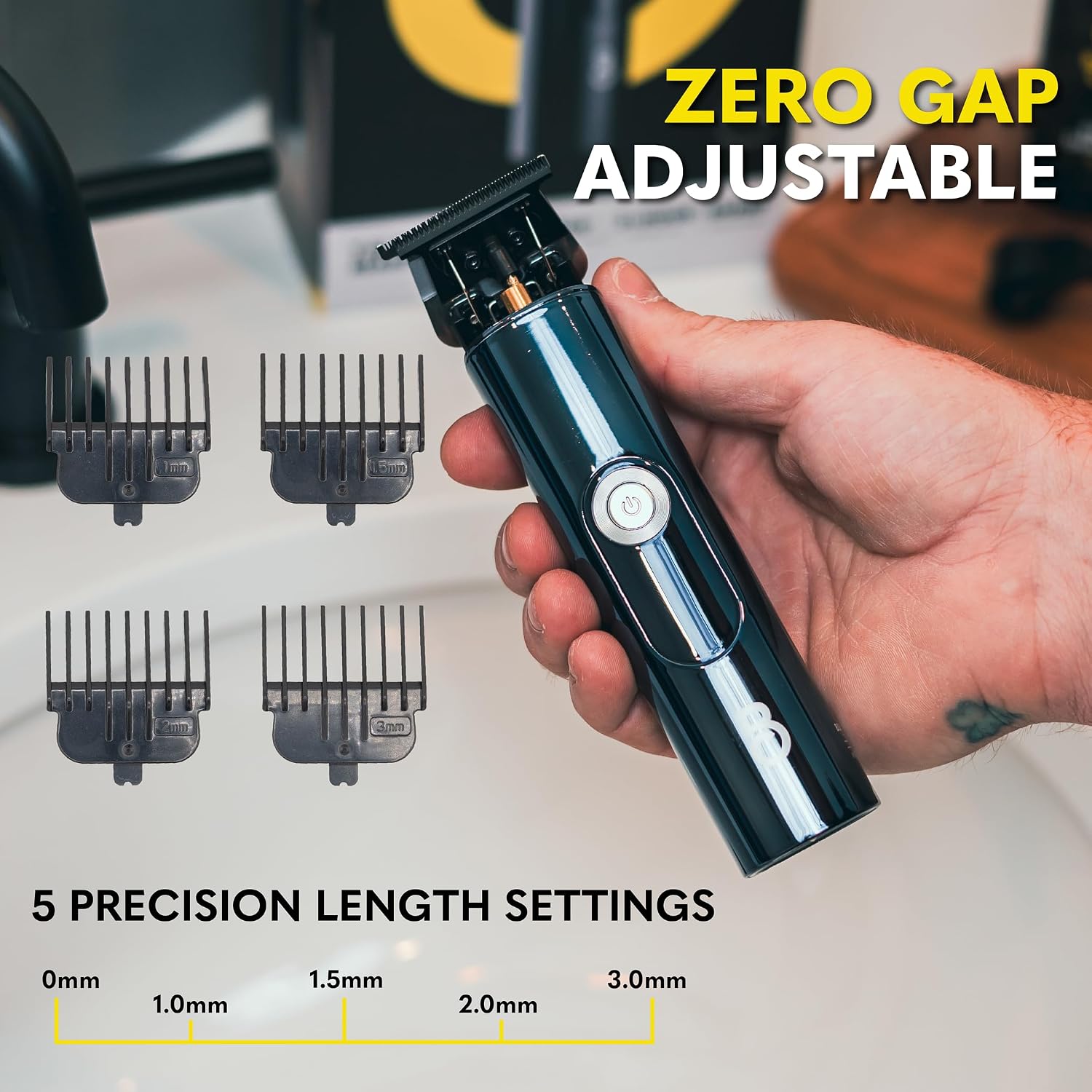 ماكينة حلاقة اللحية الاحترافية - مراجعة Zero Gapped T Blade Hair Trimmer وسعره