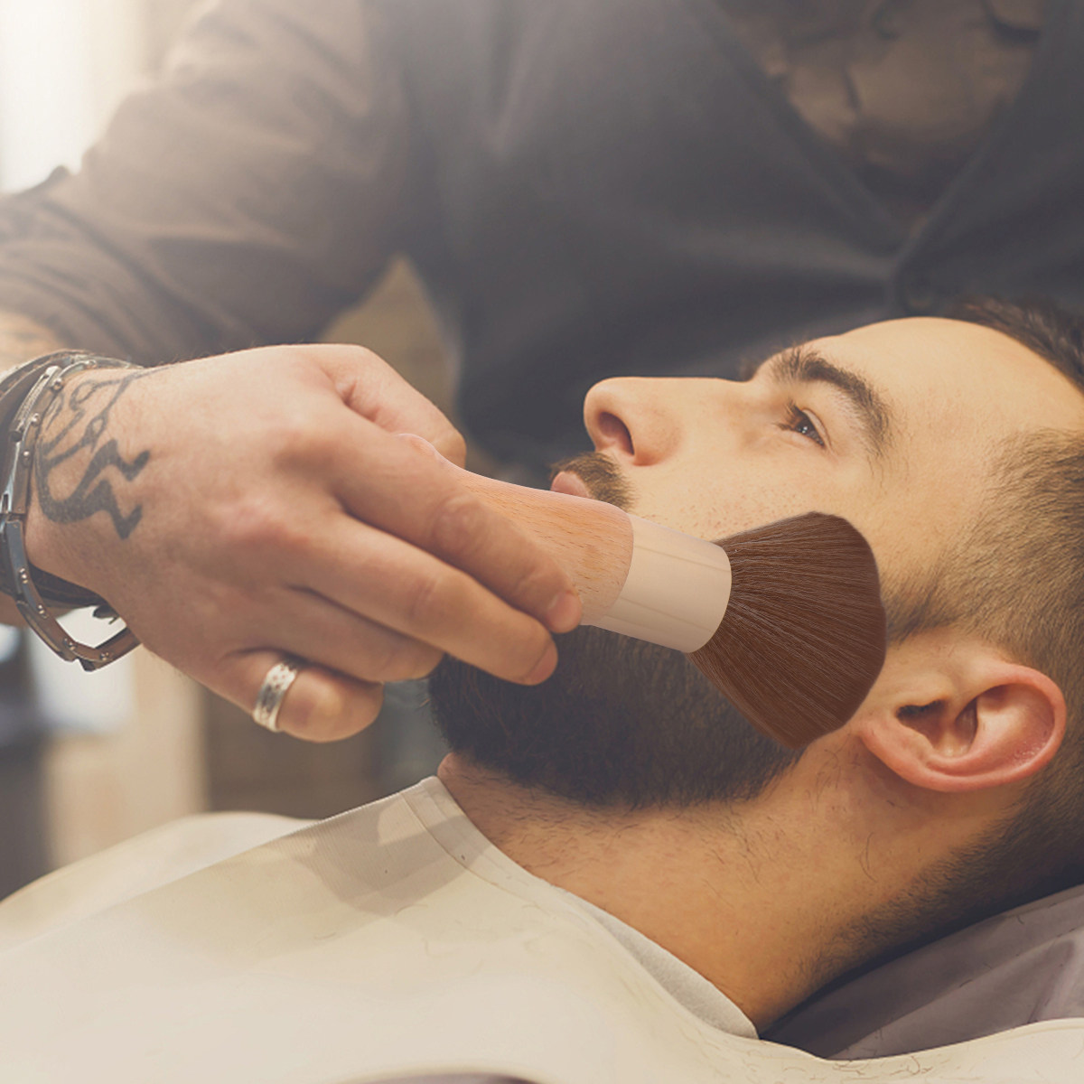 فرشاة شعر للرقبة، قطعة واحدة،  - مراجعة Neck Duster Brush Barber Salon وسعره