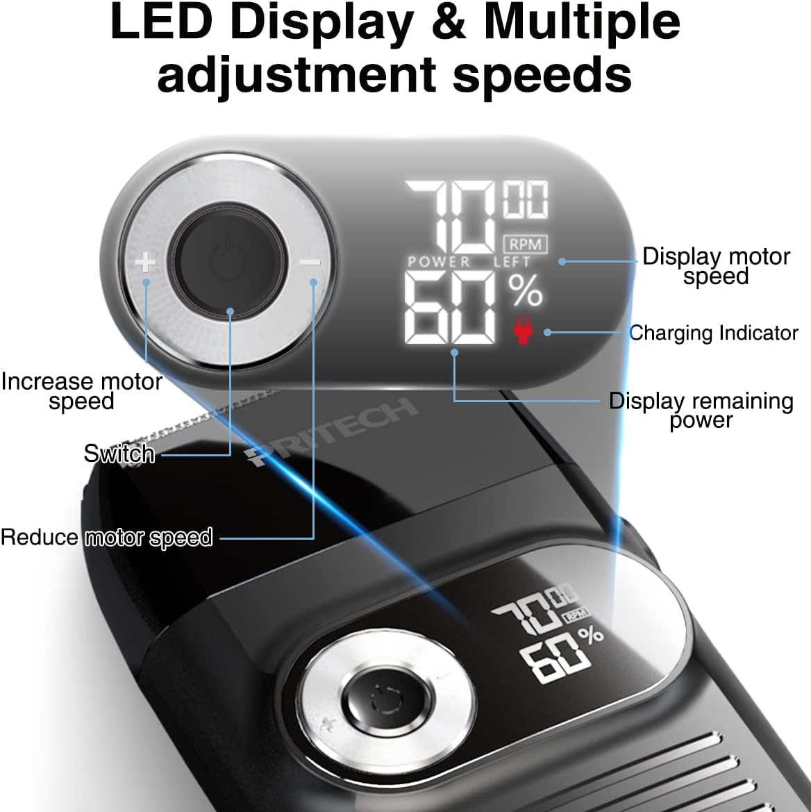 ماكينة حلاقة للرجال مع أداة تش - مراجعة Foil Shaver Cordless Electric Bald Head وسعره
