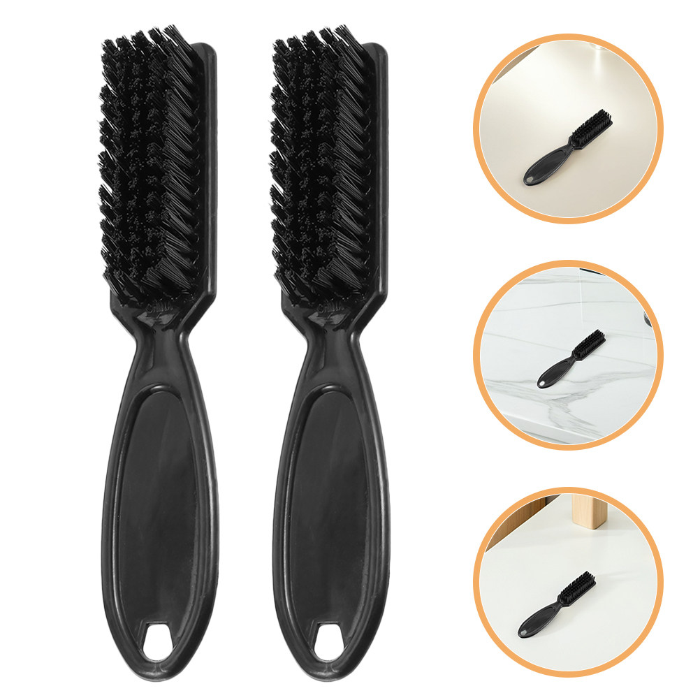 4 قطع فرشاة تنظيف احترافية للح - مراجعة Fade Brush Barber Soft Bristle وسعره