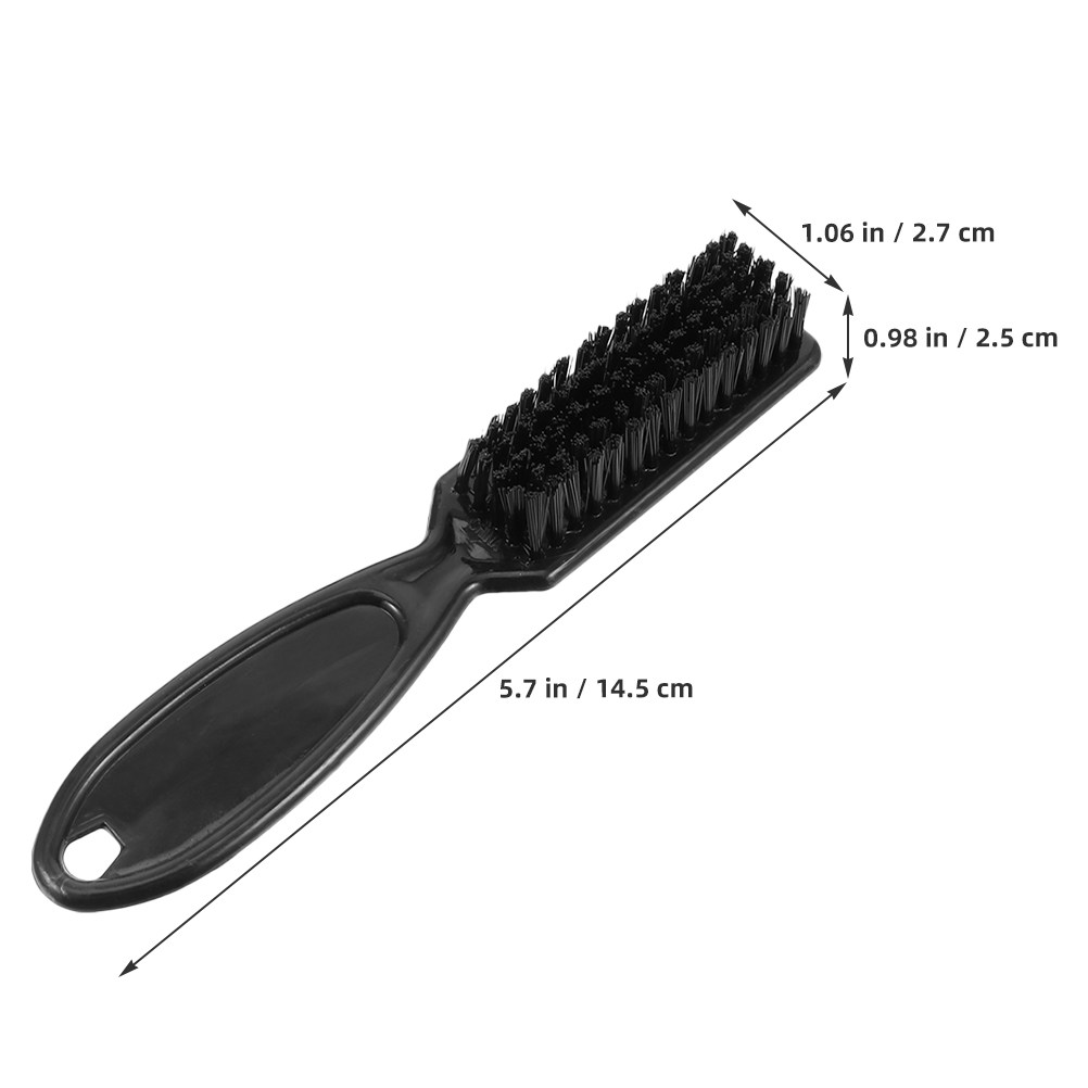4 قطع فرشاة تنظيف احترافية للح - مراجعة Fade Brush Barber Soft Bristle وسعره