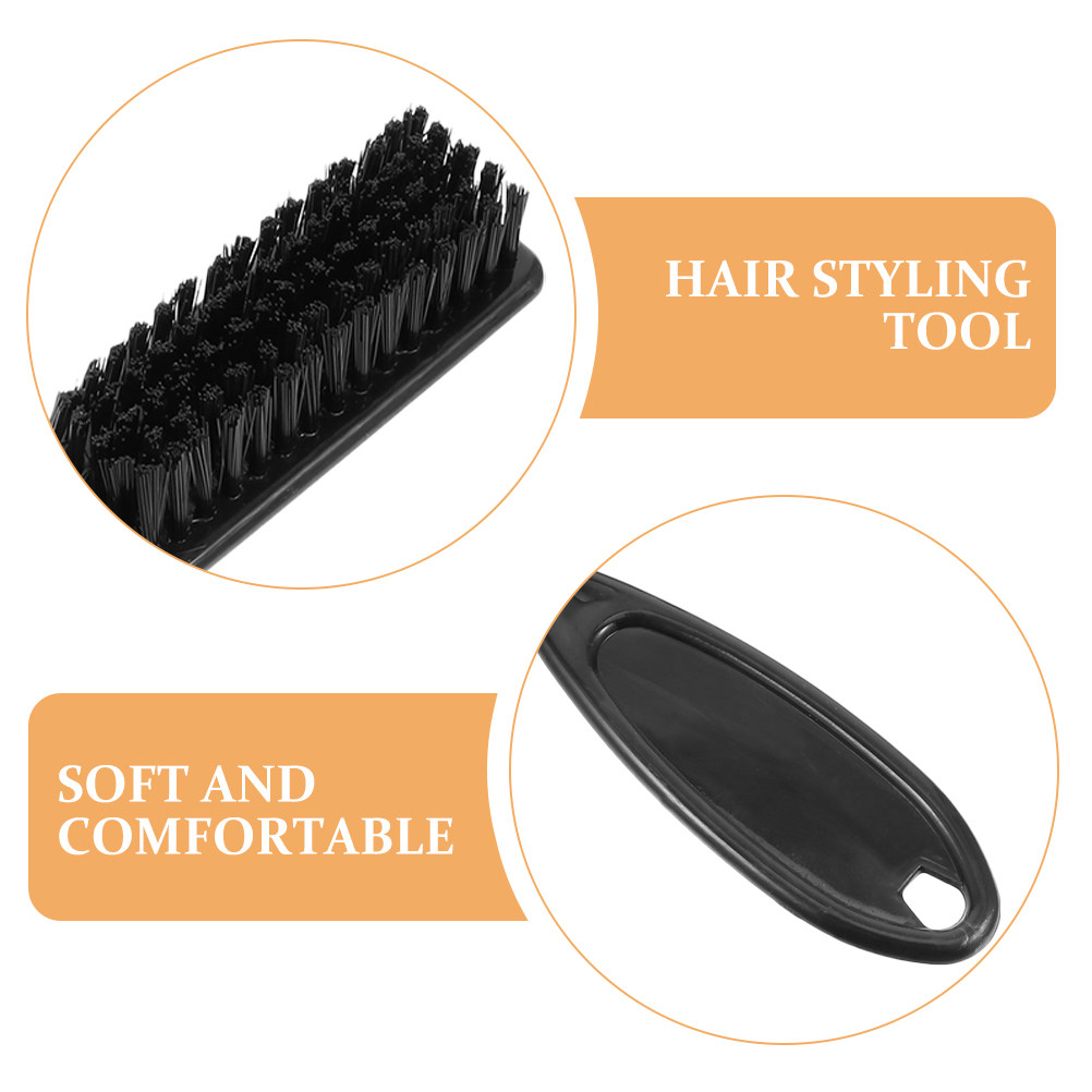 4 قطع فرشاة تنظيف احترافية للح - مراجعة Fade Brush Barber Soft Bristle وسعره