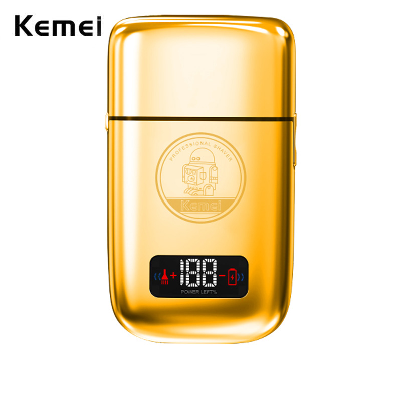 Kemei برو التيتانيوم احباط ماك - مراجعة Foil Shaver Cordless Electric Bald Head وسعره