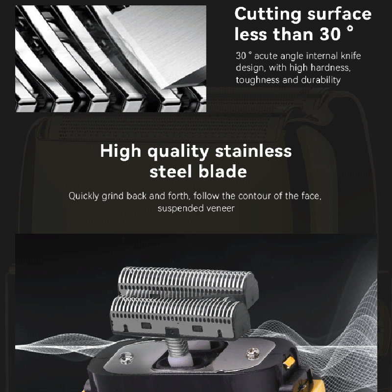 Kemei برو التيتانيوم احباط ماك - مراجعة Foil Shaver Cordless Electric Bald Head وسعره