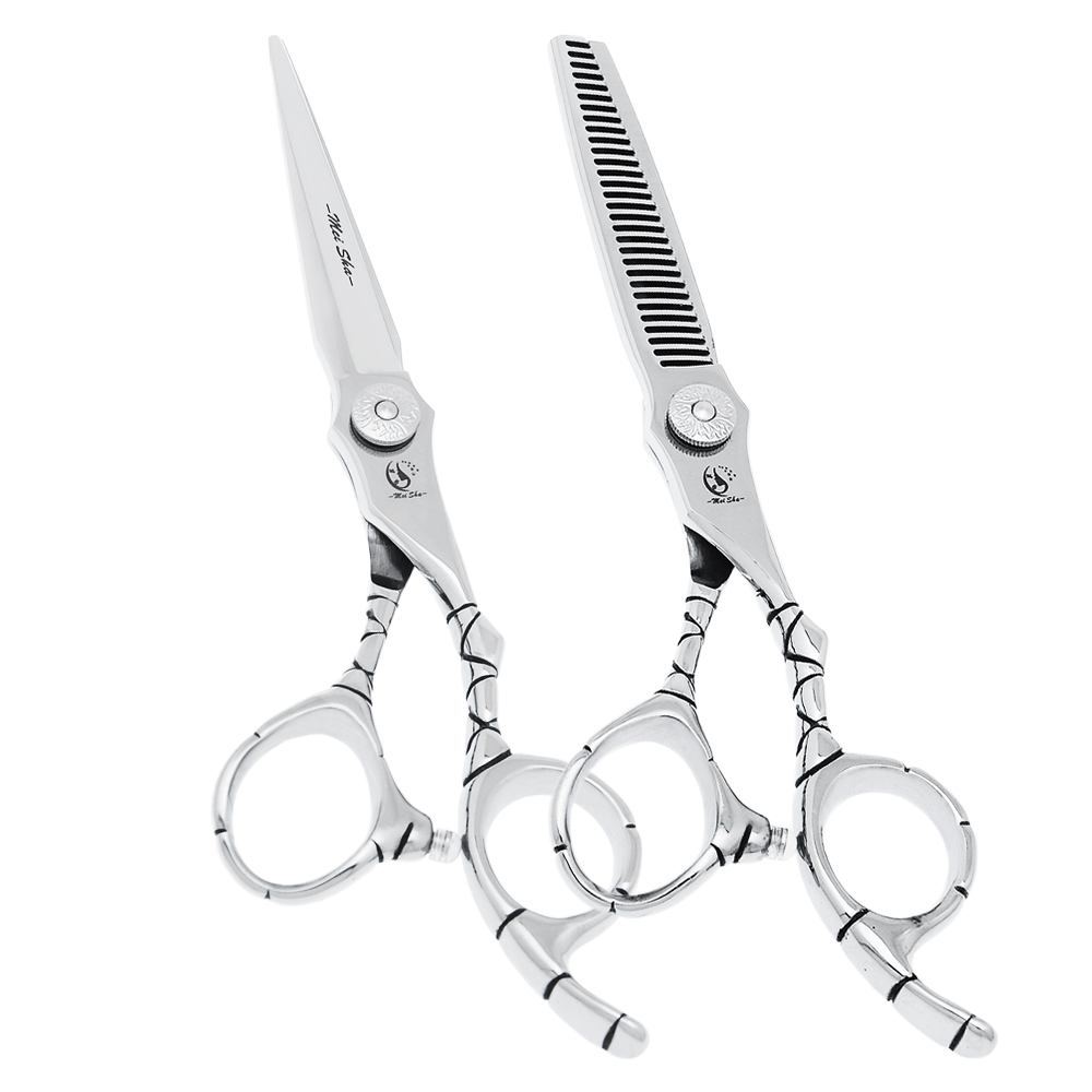 مقص شعر احترافي 6.0 بوصة من ال - مراجعة Hair Cutting Scissors Shears Set 6 Inch وسعره