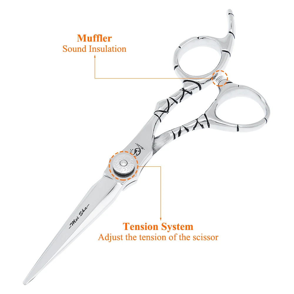 مقص شعر احترافي 6.0 بوصة من ال - مراجعة Hair Cutting Scissors Shears Set 6 Inch وسعره
