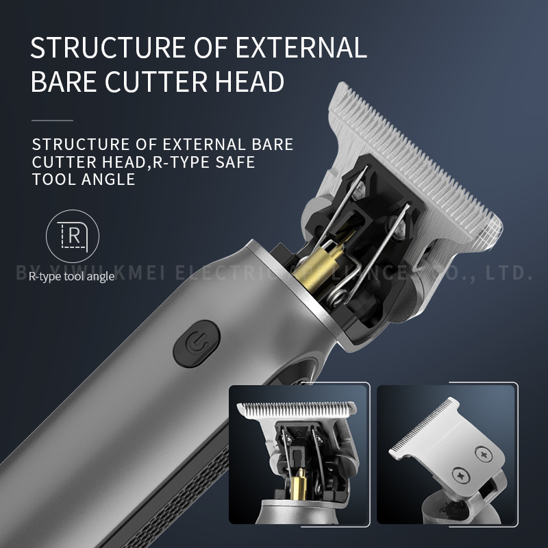 Kemei بطانات الشعر كليبرز الرج - مراجعة Zero Gapped T Blade Hair Trimmer وسعره