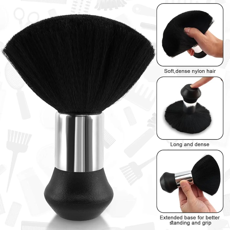 مجموعة رأس الحلاق لقص الشعر من - مراجعة Neck Duster Brush Barber Salon وسعره
