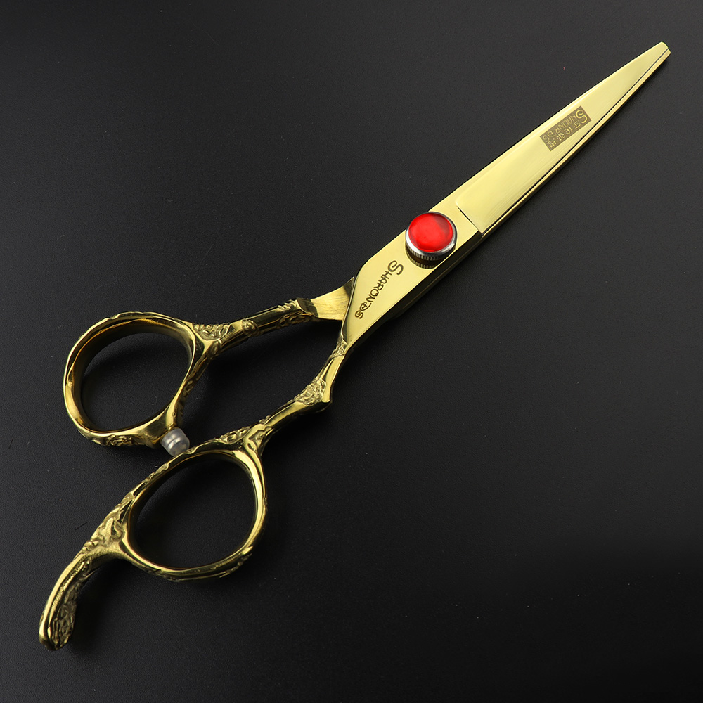 6/7 بوصة المهنية اليابانية مقص - مراجعة Hair Cutting Scissors Shears Set 6 Inch وسعره