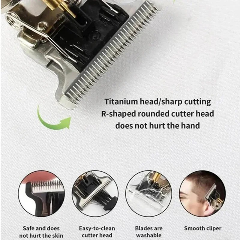 ماكينة حلاقة الشعر T9 بشفرة حا - مراجعة Zero Gapped T Blade Hair Trimmer وسعره