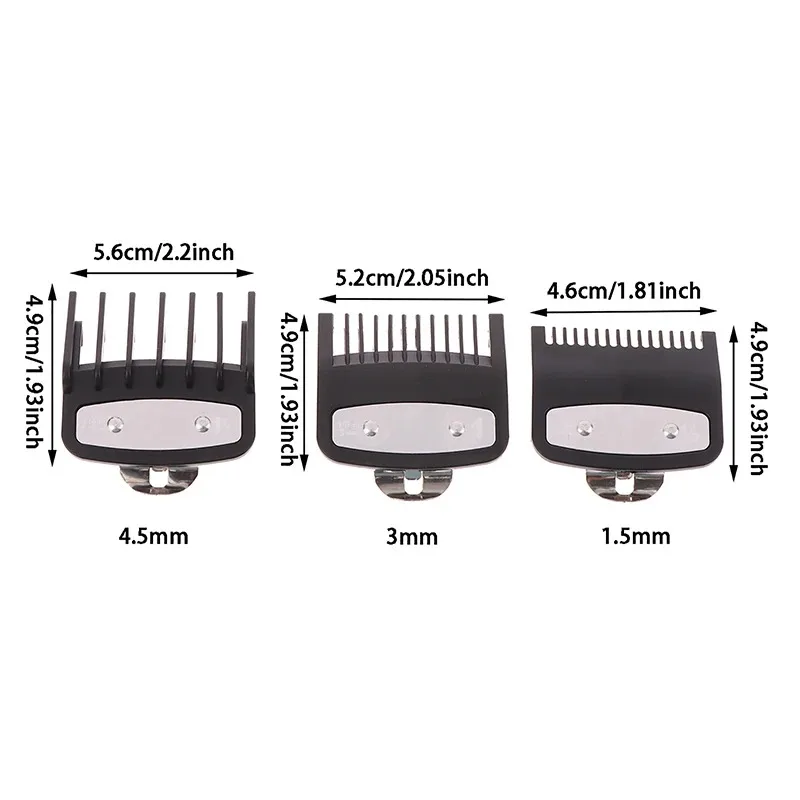 مجموعة من 3 قطع من أمشاط التحد - مراجعة Clipper Guard Guide Combs Set وسعره