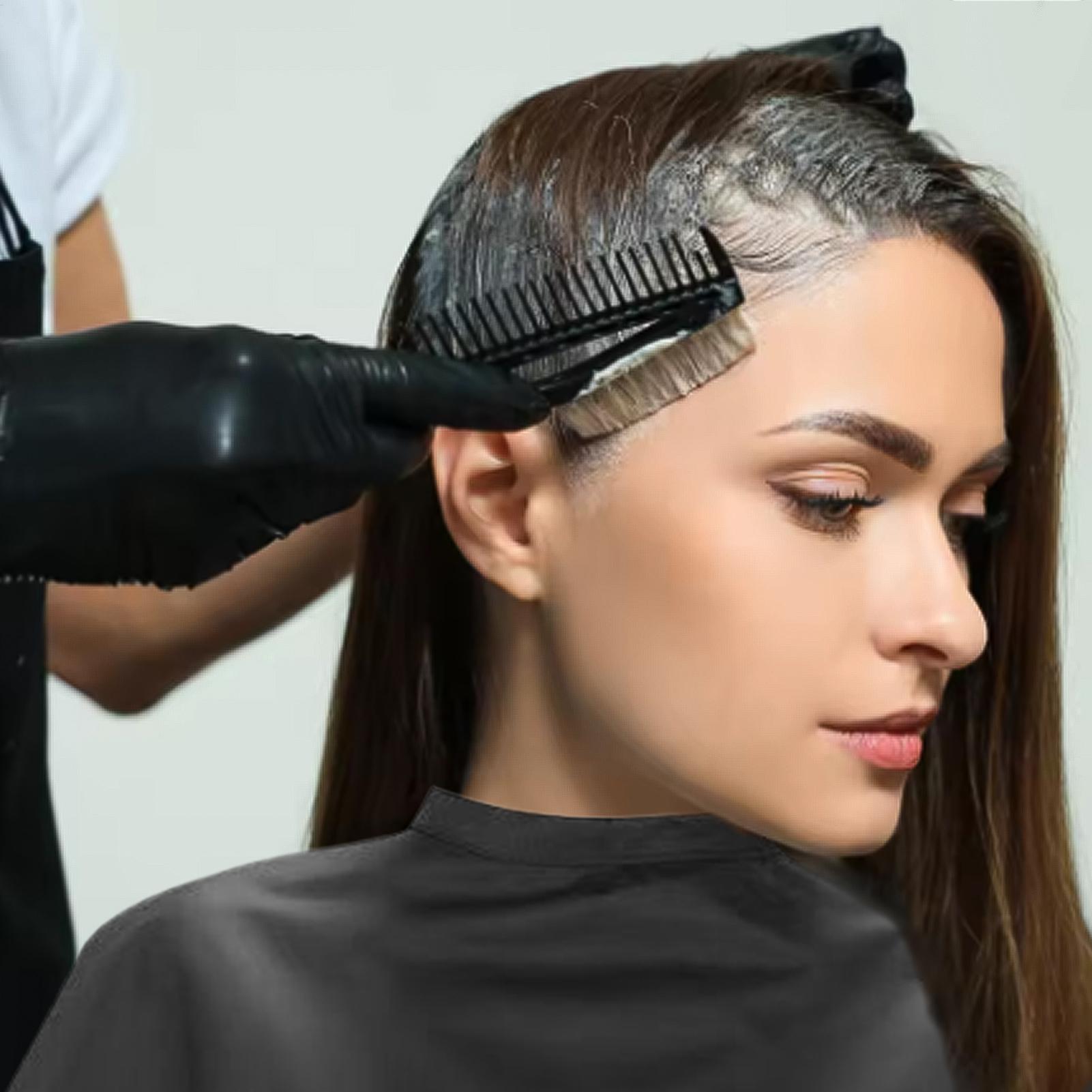 عباءة حلاقة سوداء قصيرة مربعة  - مراجعة Barber Cape Waterproof Hair Cutting وسعره