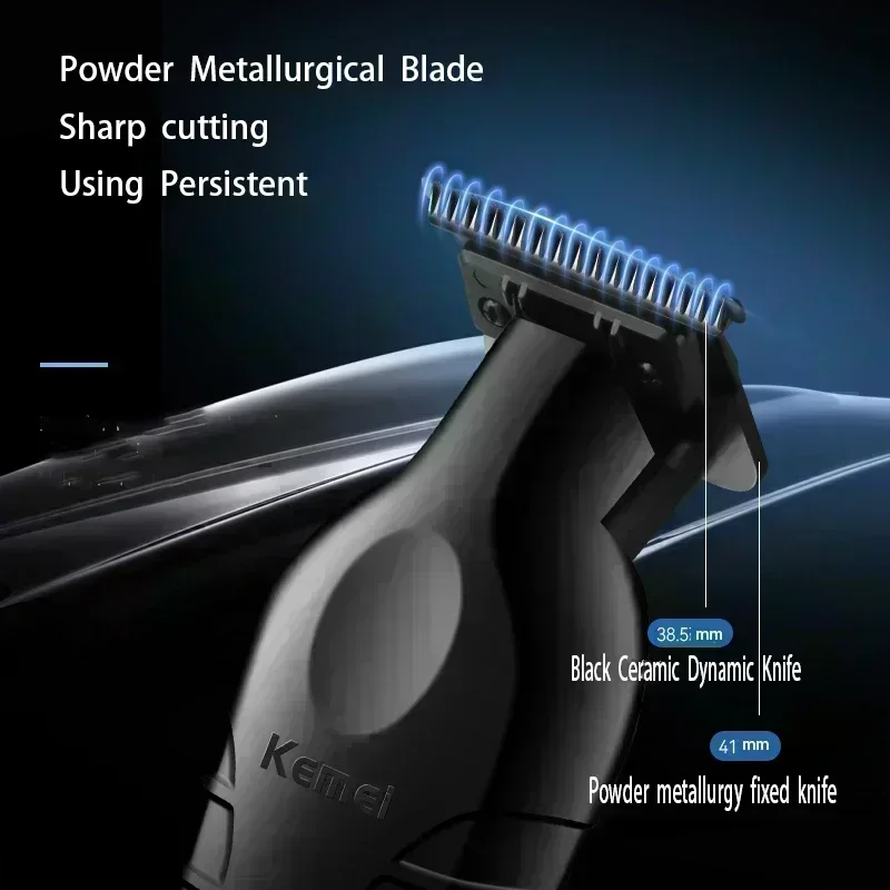 Kemei مجموعة قص الشعر KM-2296  - مراجعة Cordless Hair Clippers Professional Barber وسعره