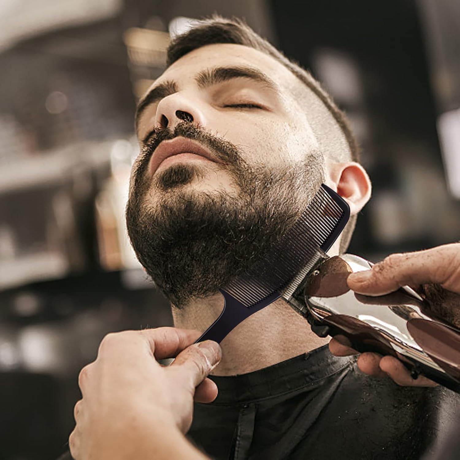 مجموعة أدوات قص الشعر الاحتراف - مراجعة Neck Duster Brush Barber Salon وسعره