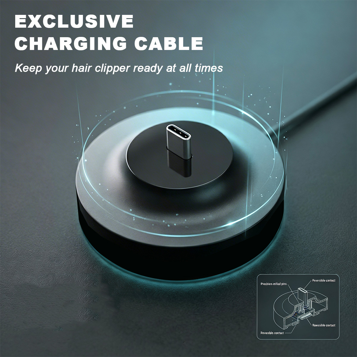 حامل شحن احترافي للحلاقين من ن - مراجعة Barber Hair Clipper Charging Dock Stand وسعره