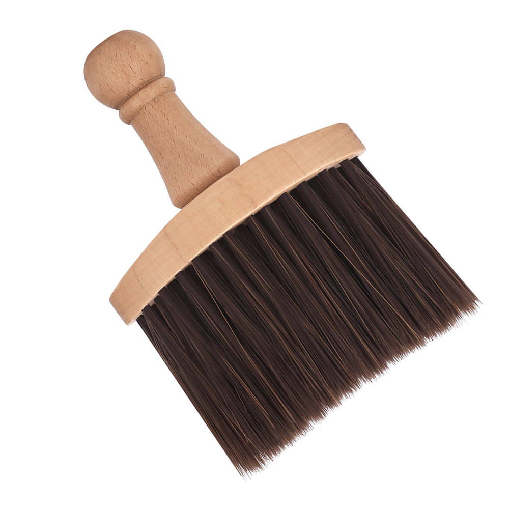 فرشاة لحية بشعيرات ناعمة، مخصص - مراجعة Neck Duster Brush Barber Salon وسعره