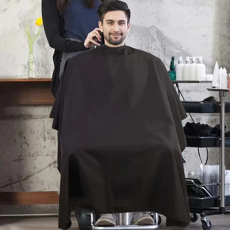 قطعة واحدة من رداء الحلاقة الا - مراجعة Barber Cape Waterproof Hair Cutting وسعره