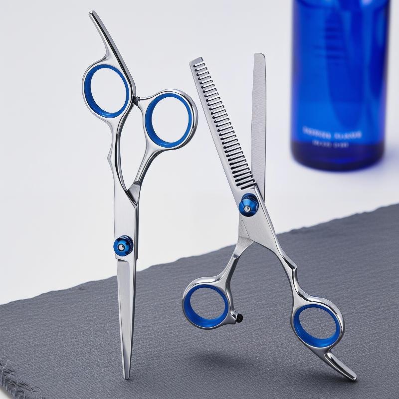 مجموعة مقصات قص الشعر 6 بوصة،  - مراجعة Hair Cutting Scissors Shears Set 6 Inch وسعره