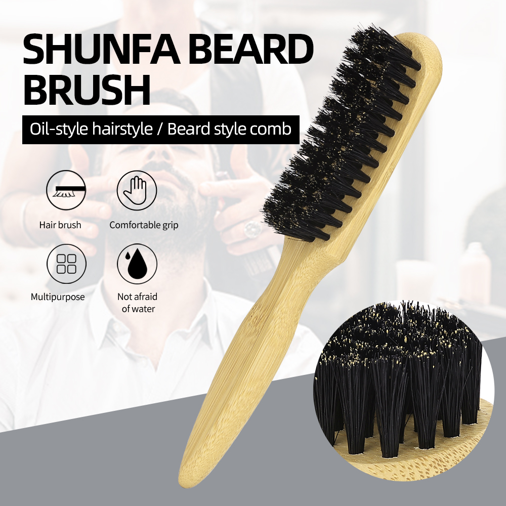فرشاة منفضة شعر ناعمة بمقبض خش - مراجعة Neck Duster Brush Barber Salon وسعره