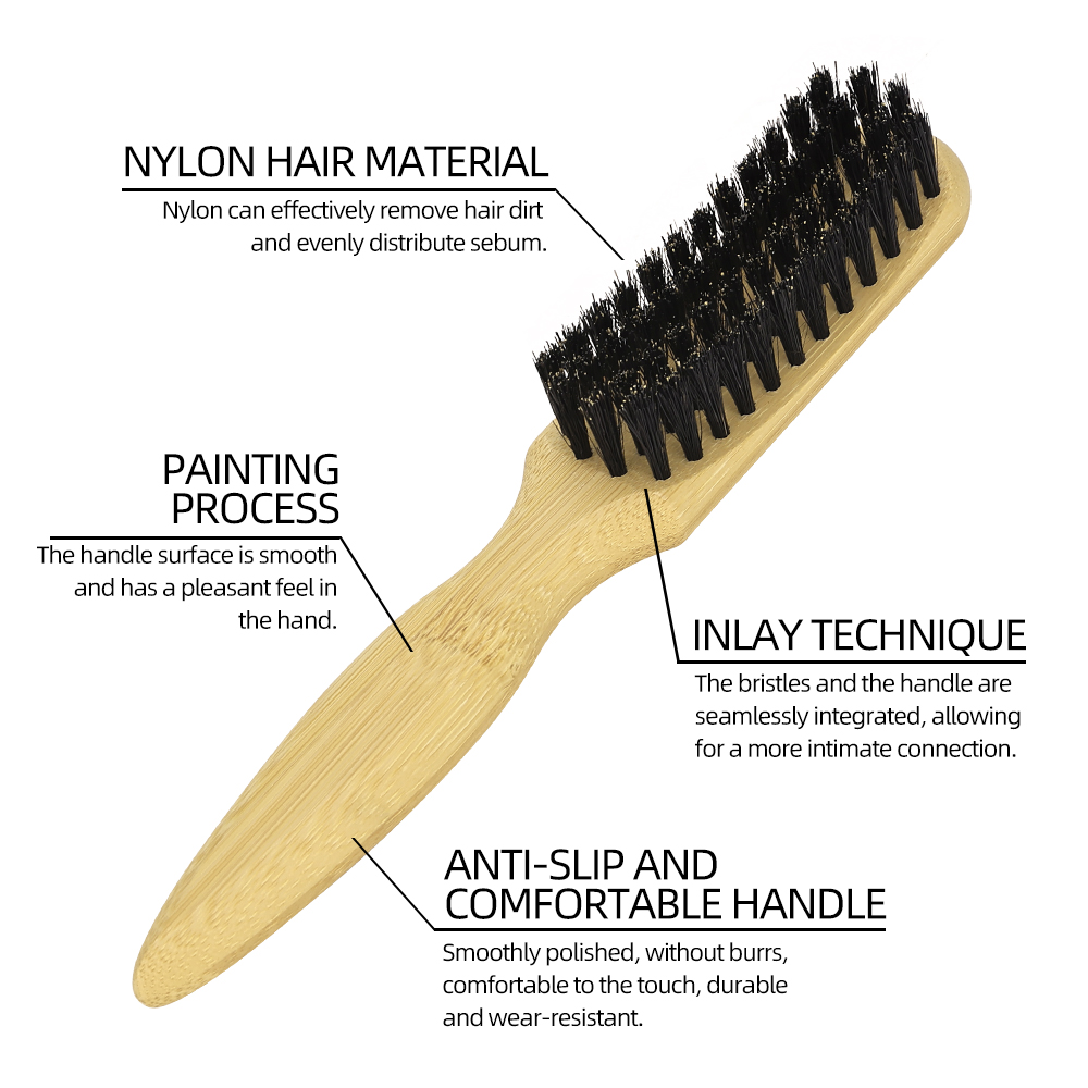 فرشاة منفضة شعر ناعمة بمقبض خش - مراجعة Neck Duster Brush Barber Salon وسعره