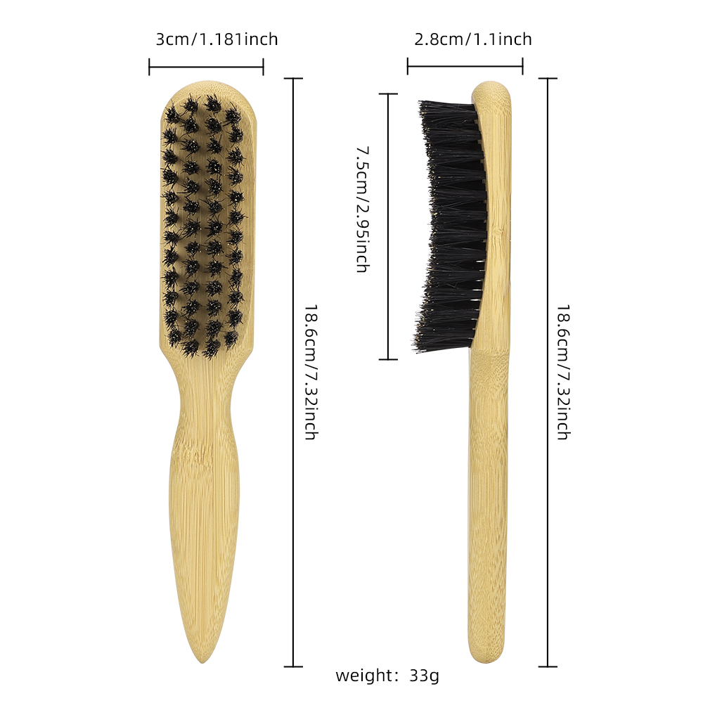 فرشاة منفضة شعر ناعمة بمقبض خش - مراجعة Neck Duster Brush Barber Salon وسعره