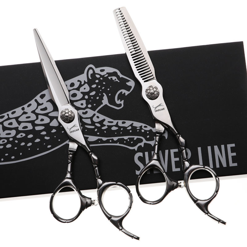 مجموعة مقصات تصفيف شعر احترافي - مراجعة Hair Cutting Scissors Shears Set 6 Inch وسعره