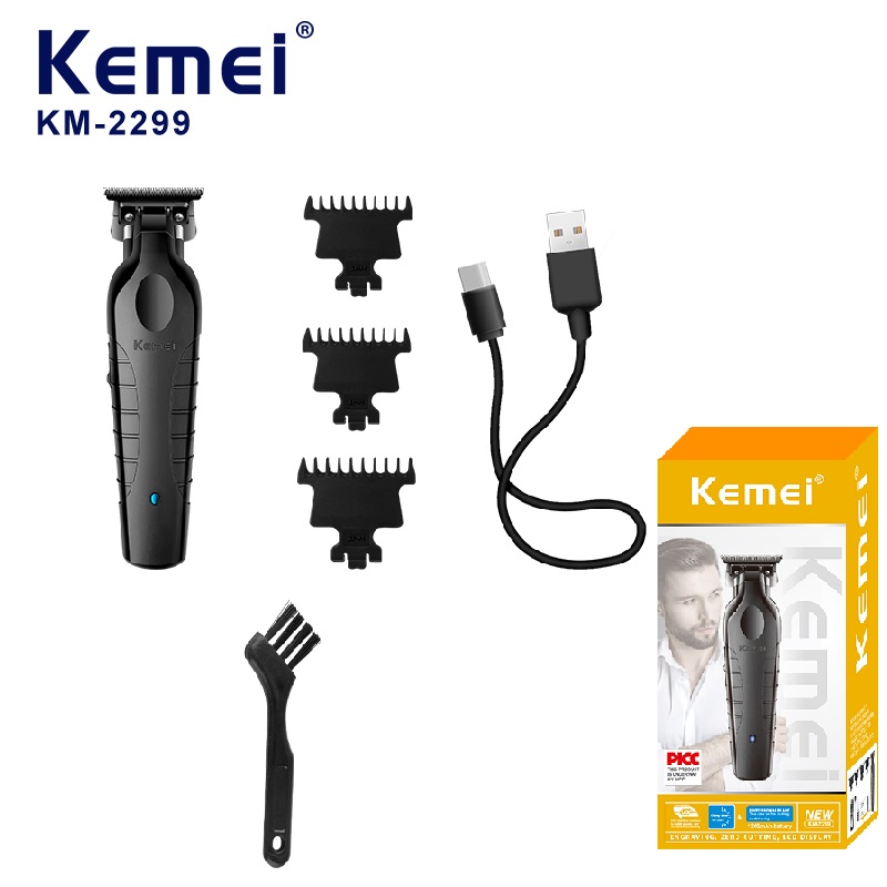 Kemei KM2299 مقص الشعر المهنية - مراجعة Cordless Hair Clippers Professional Barber وسعره