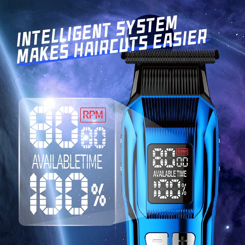 Kemei 2795 ماكينة تشذيب الشعر  - مراجعة Cordless Hair Clippers Professional Barber وسعره
