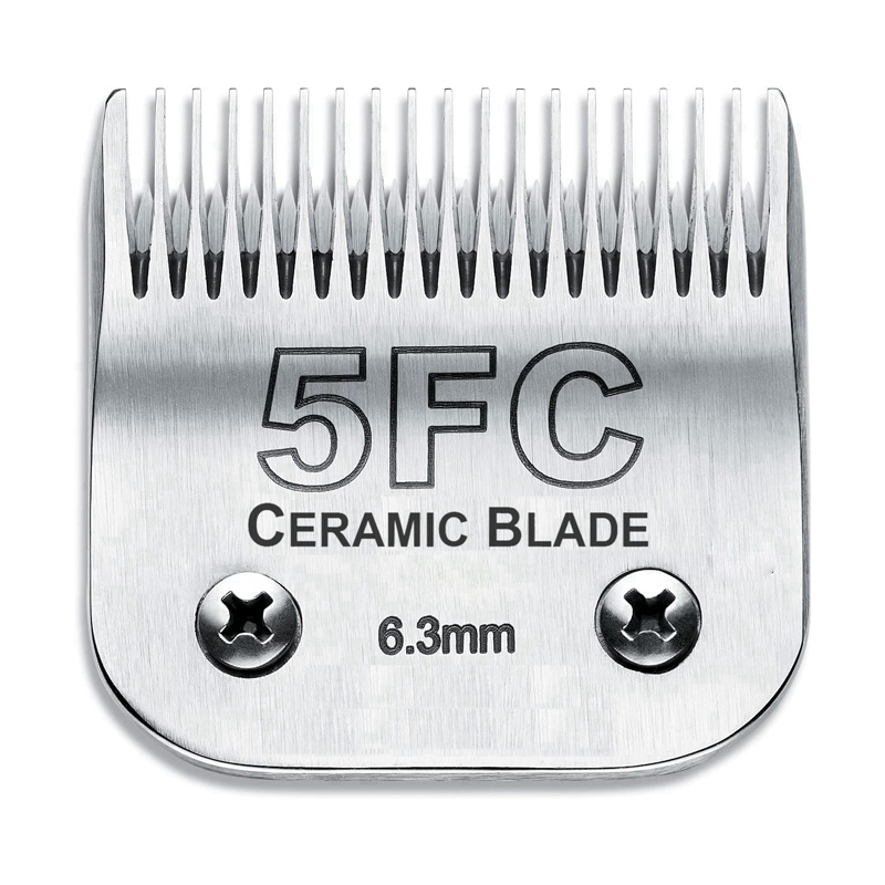5FC انفصال كلب القط الاستمالة  - مراجعة Hair Clipper Ceramic Blade Replacement وسعره