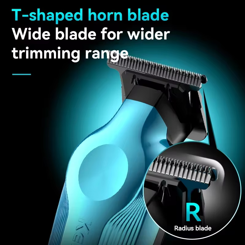 Kemei KM-264 ماكينة قص الشعر ا - مراجعة Cordless Hair Clippers Professional Barber وسعره