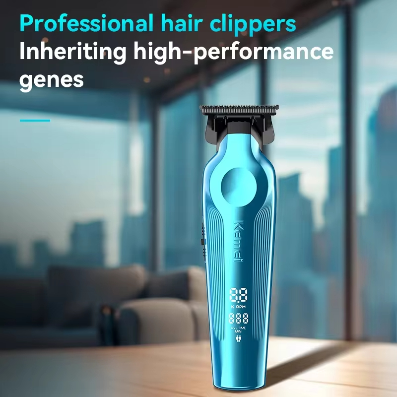Kemei KM-264 ماكينة قص الشعر ا - مراجعة Cordless Hair Clippers Professional Barber وسعره