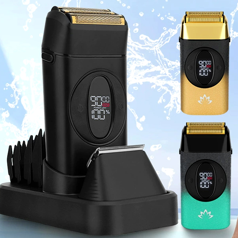 ماكينة حلاقة كهربائية 2 في 1 ل - مراجعة Foil Shaver Cordless Electric Bald Head وسعره