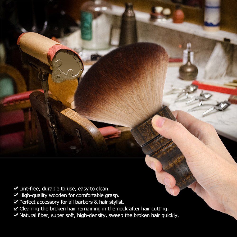 فرشاة تنظيف ناعمة للرقبة والوج - مراجعة Neck Duster Brush Barber Salon وسعره