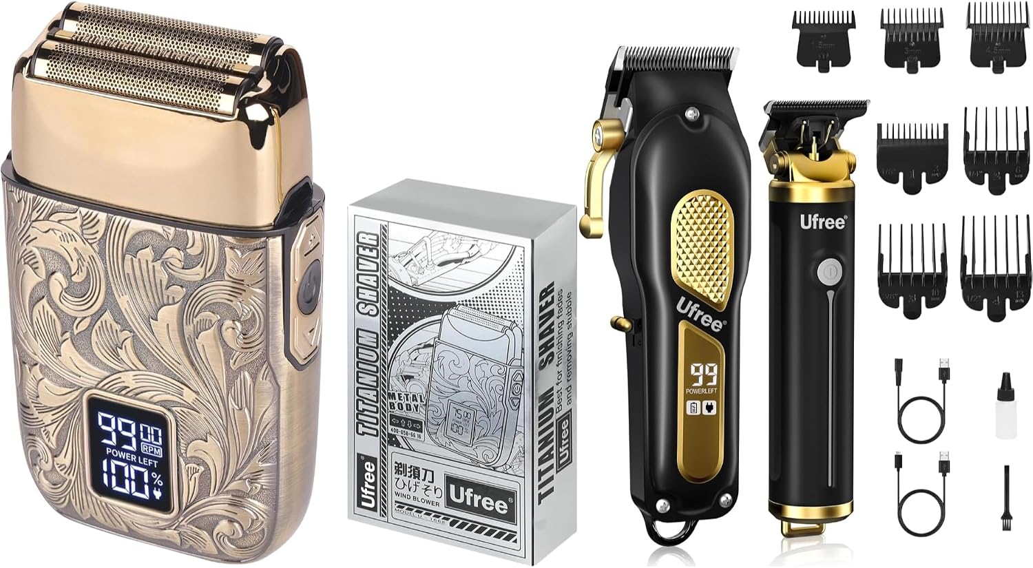 مجموعة ماكينات حلاقة الشعر الل - مراجعة Foil Shaver Cordless Electric Bald Head وسعره