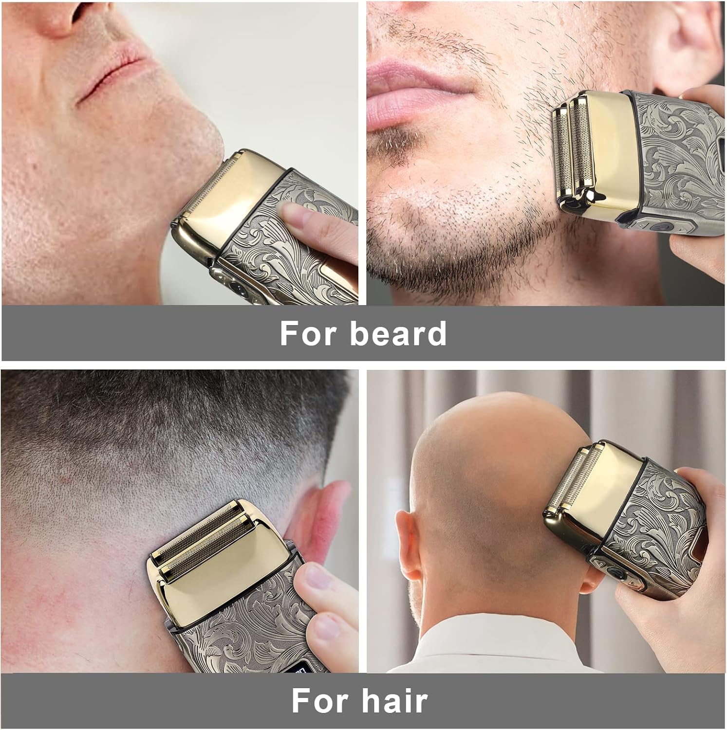 مجموعة ماكينات حلاقة الشعر الل - مراجعة Foil Shaver Cordless Electric Bald Head وسعره